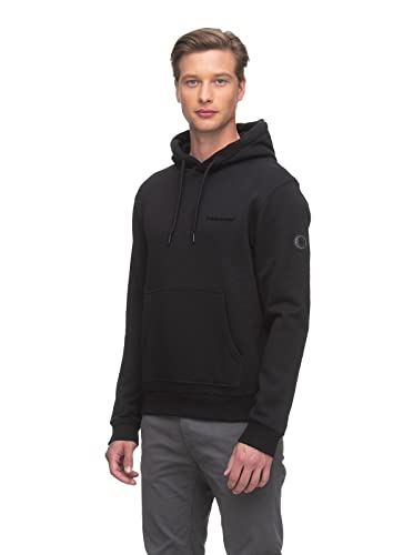 Ragwear KRESY Herren Männer Kapuzenpulli,Kapuzenpullover,Hoodie,Pullover mit Kapuze,Schwarz,L von Ragwear