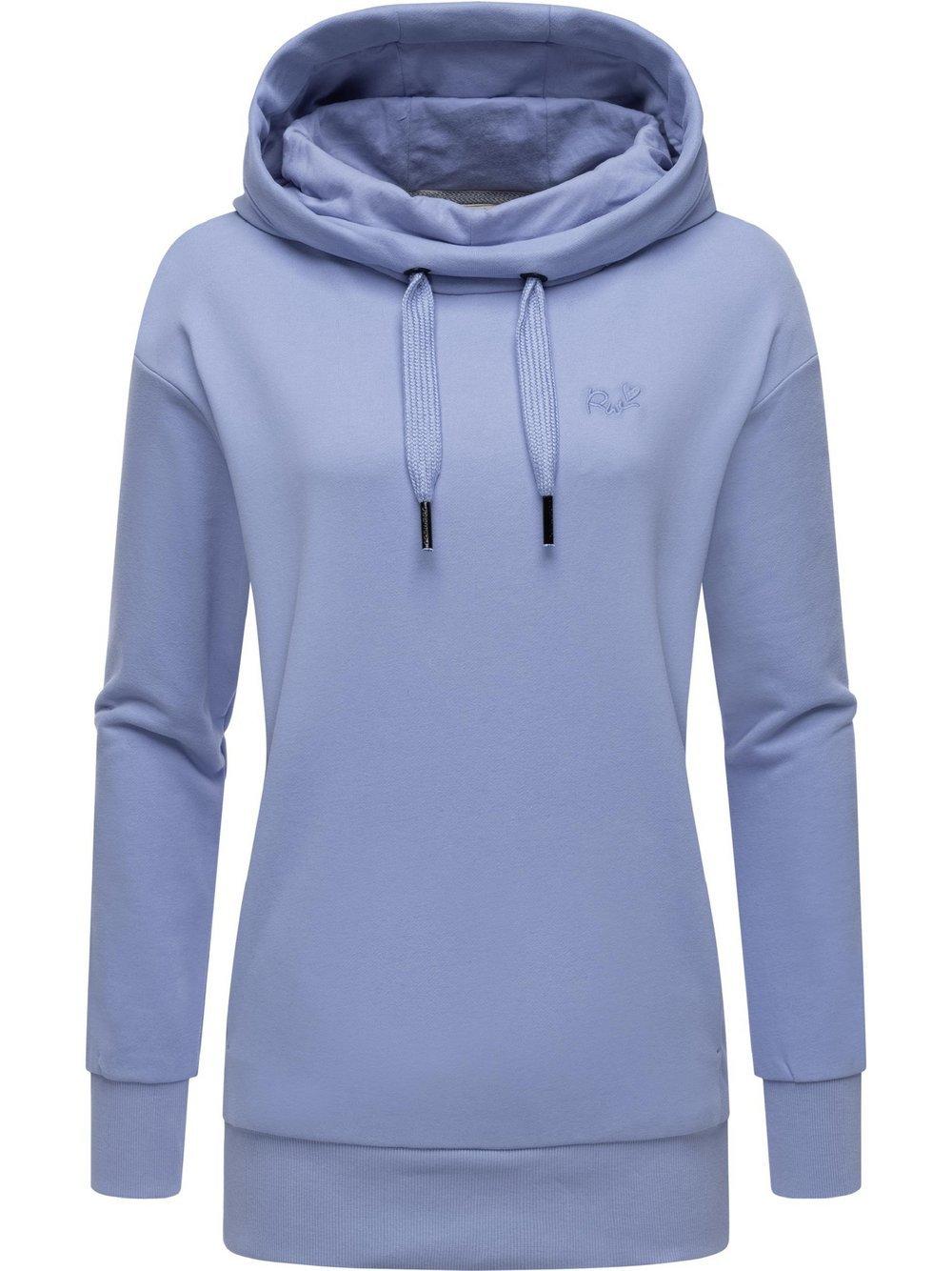 Ragwear Kapuzenpullover Damen Baumwolle, blau von Ragwear