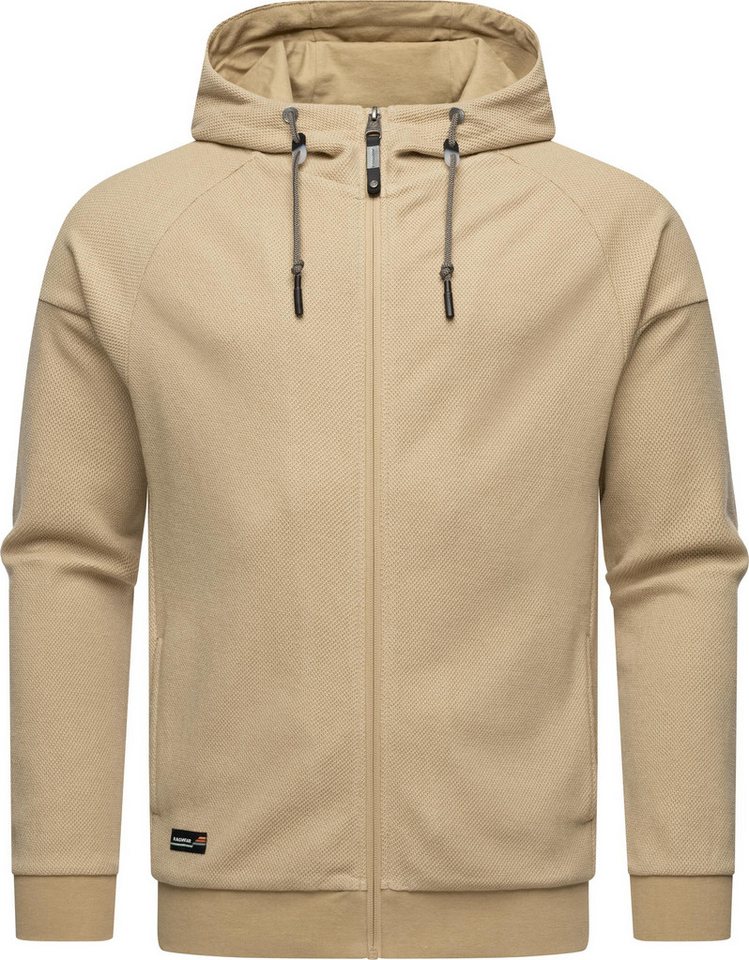 Ragwear Kapuzensweatjacke Dreyner Herren Basic Sweatjacke mit Kapuze von Ragwear