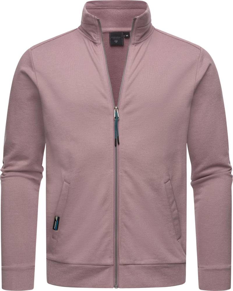 Ragwear Kapuzensweatjacke "Miet" coole Herren Basic Sweatjacke von Ragwear