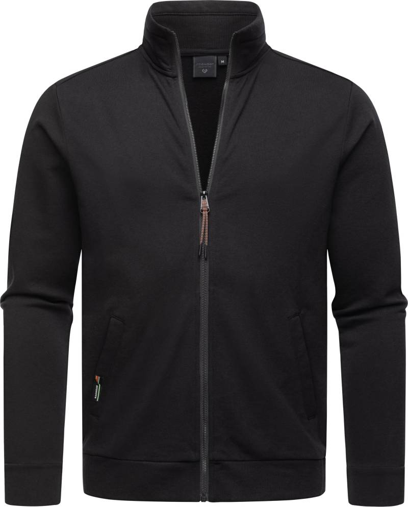 Ragwear Kapuzensweatjacke "Miet" coole Herren Basic Sweatjacke von Ragwear