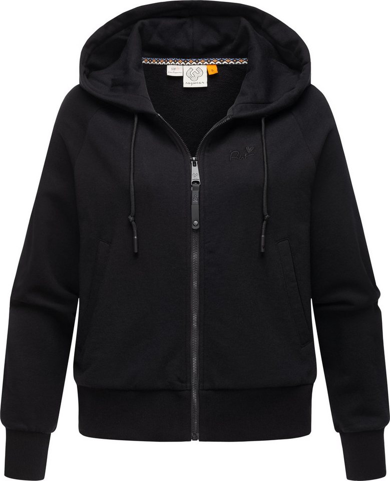Ragwear Kapuzensweatjacke Taila modische Damen Sweatjacke mit Kapuze von Ragwear