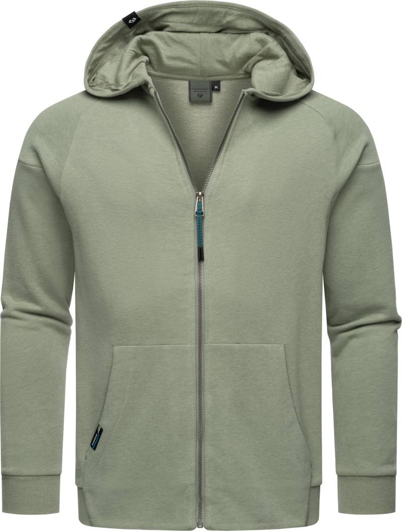 Ragwear Kapuzensweatjacke "Zenway" Herren Basic Sweatjacke mit Kapuze von Ragwear