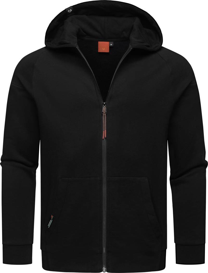 Ragwear Kapuzensweatjacke "Zenway" Herren Basic Sweatjacke mit Kapuze von Ragwear