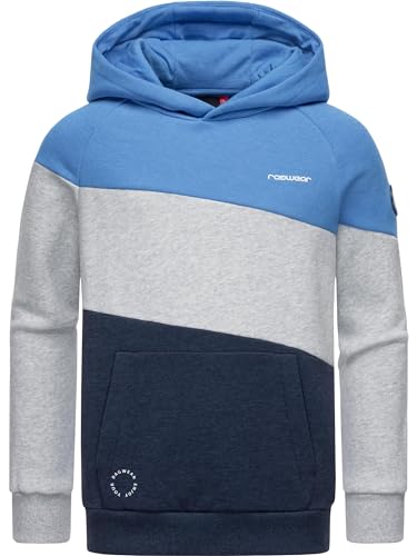 Ragwear Kinder Jungen Hoodie Pullover mit Kapuze Vendio Blue23 Gr. 134 von Ragwear