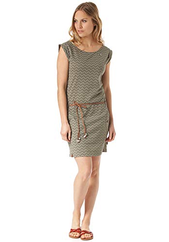 Ragwear Kleid Damen Tag Zig ZAG 2011-20020 Grün Olive 5031, Größe:XL von Ragwear