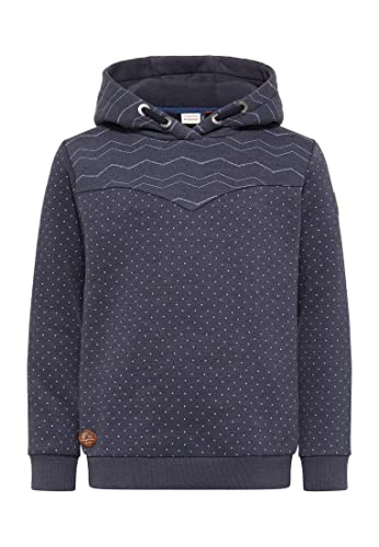 Ragwear Kristla Sweat Mädchen Sweatshirt mt Kapuze Kapuzenpullover Sweater Pullover aus weicher Baumwolle (DE/NL/SE/PL, Numerisch, 140, Regular, Navy) von Ragwear