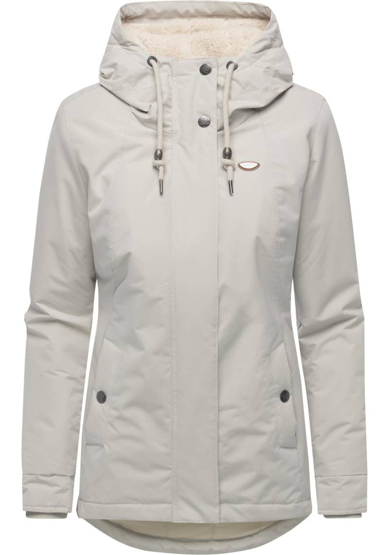 Ragwear Kurzmantel "Alvena YOUMODO" Wasserdichter Damen Mantel mit verstellbarer Kapuze von Ragwear