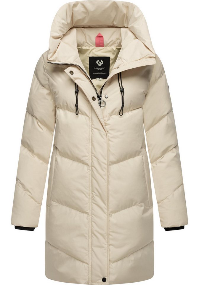 Ragwear Kurzmantel Avelin Wasserdichter gesteppter Damen Wintermantel von Ragwear