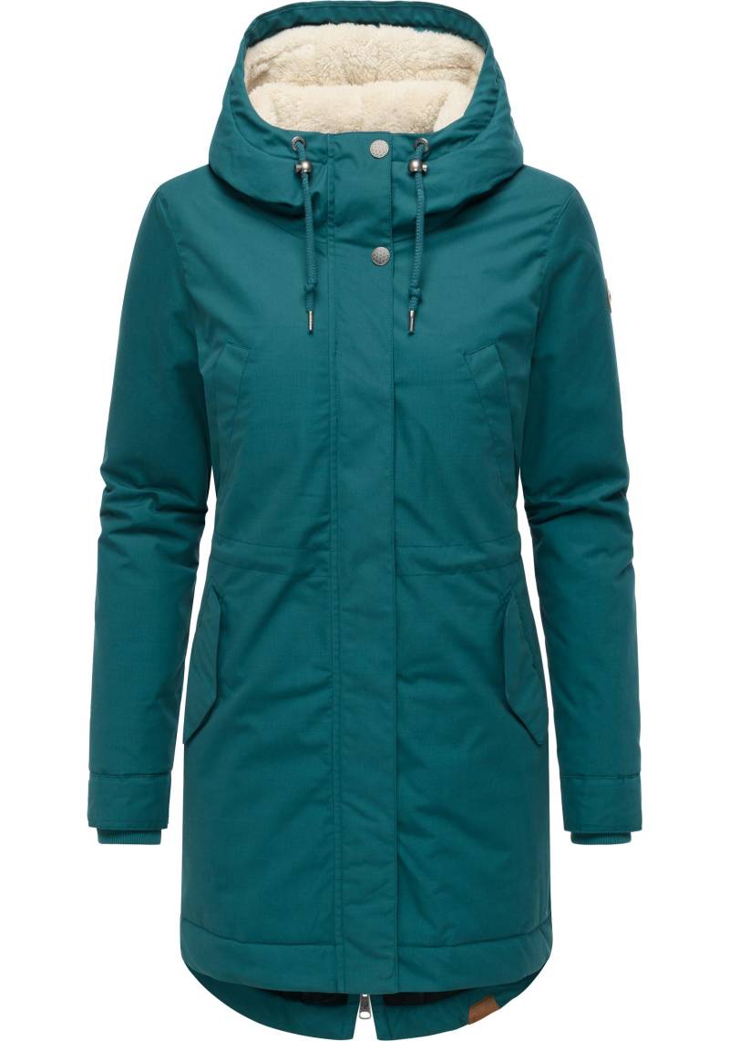 Ragwear Kurzmantel "Cannas YOUMODO" Kurzer Damen Mantel mit verstellbarer Kapuze von Ragwear