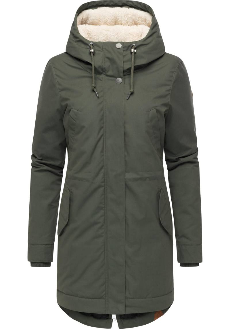 Ragwear Kurzmantel "Cannas YOUMODO" Kurzer Damen Mantel mit verstellbarer Kapuze von Ragwear