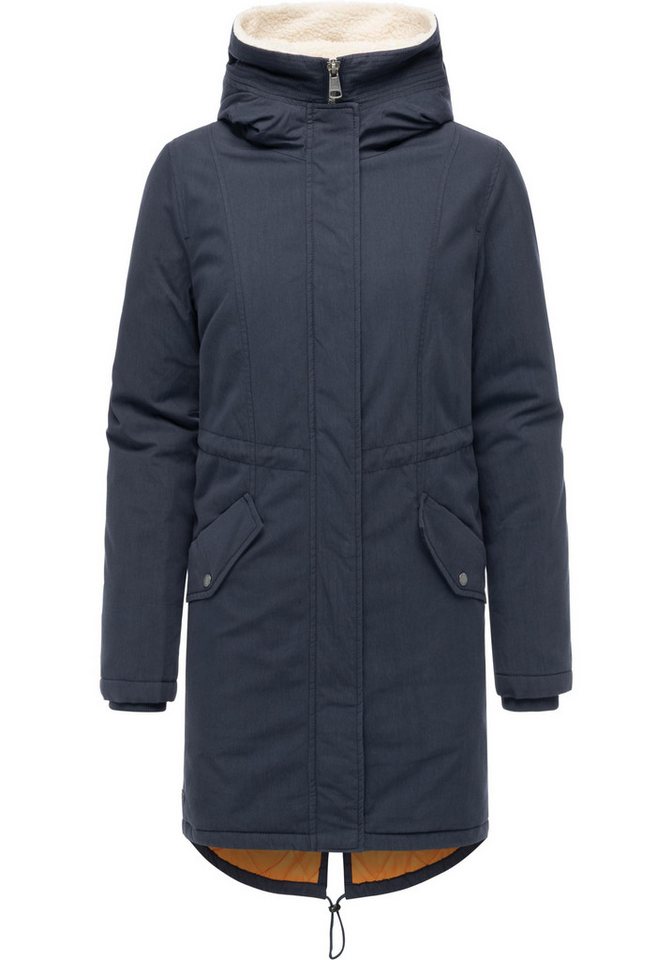 Ragwear Kurzmantel Coogle YOUMODO Kurzer Damen Wintermantel mit Rucksack-Trägern Ragwear Kurzmantel Coogle YOUMODO Kurzer Damen Wintermantel mit Rucksack-Trägern von Ragwear