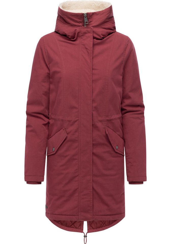 Ragwear Kurzmantel Coogle YOUMODO Kurzer Damen Wintermantel mit Rucksack-Trägern Ragwear Kurzmantel Coogle YOUMODO Kurzer Damen Wintermantel mit Rucksack-Trägern von Ragwear