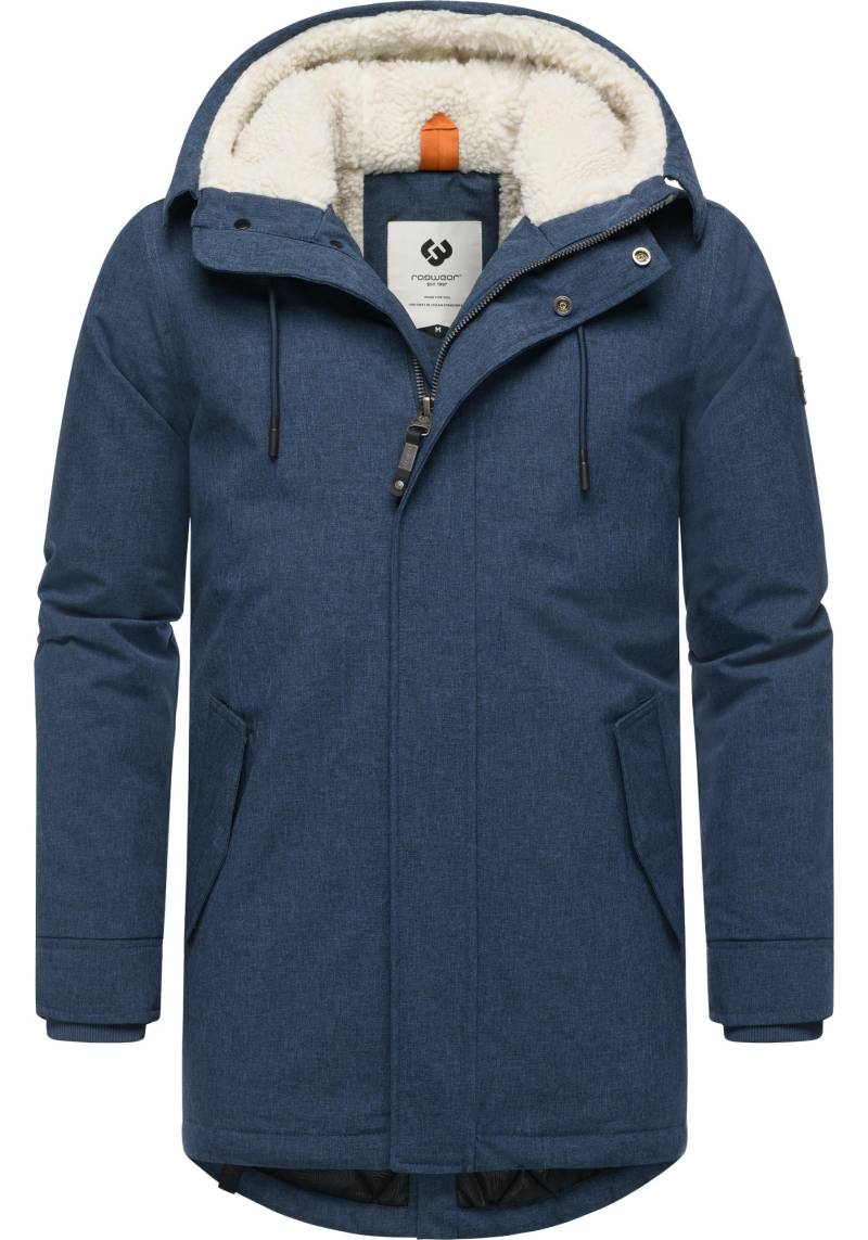 Ragwear Kurzmantel "Mr Smithem YOUMODO" wasserdichte lange Herren Winterjacke mit Kapuze von Ragwear