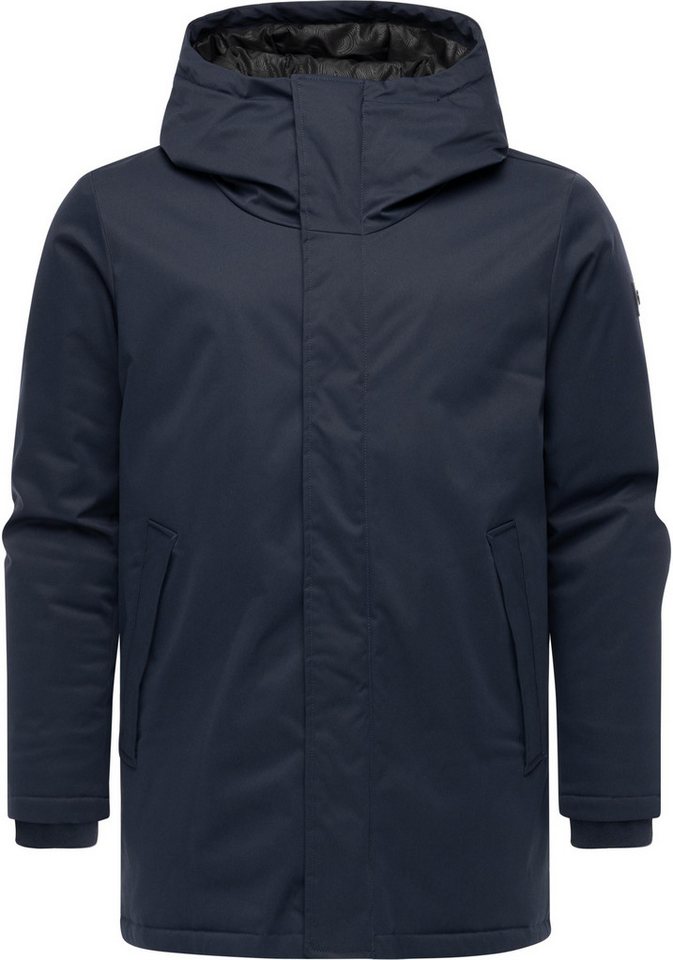 Ragwear Kurzmantel Parcan Twill YOUMODO wasserdichter Herren Winterparka von Ragwear