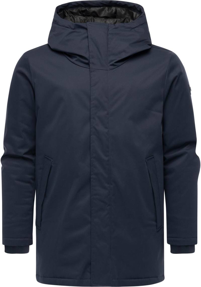 Ragwear Kurzmantel "Parcan Twill YOUMODO" wasserdichter Herren Winterparka von Ragwear