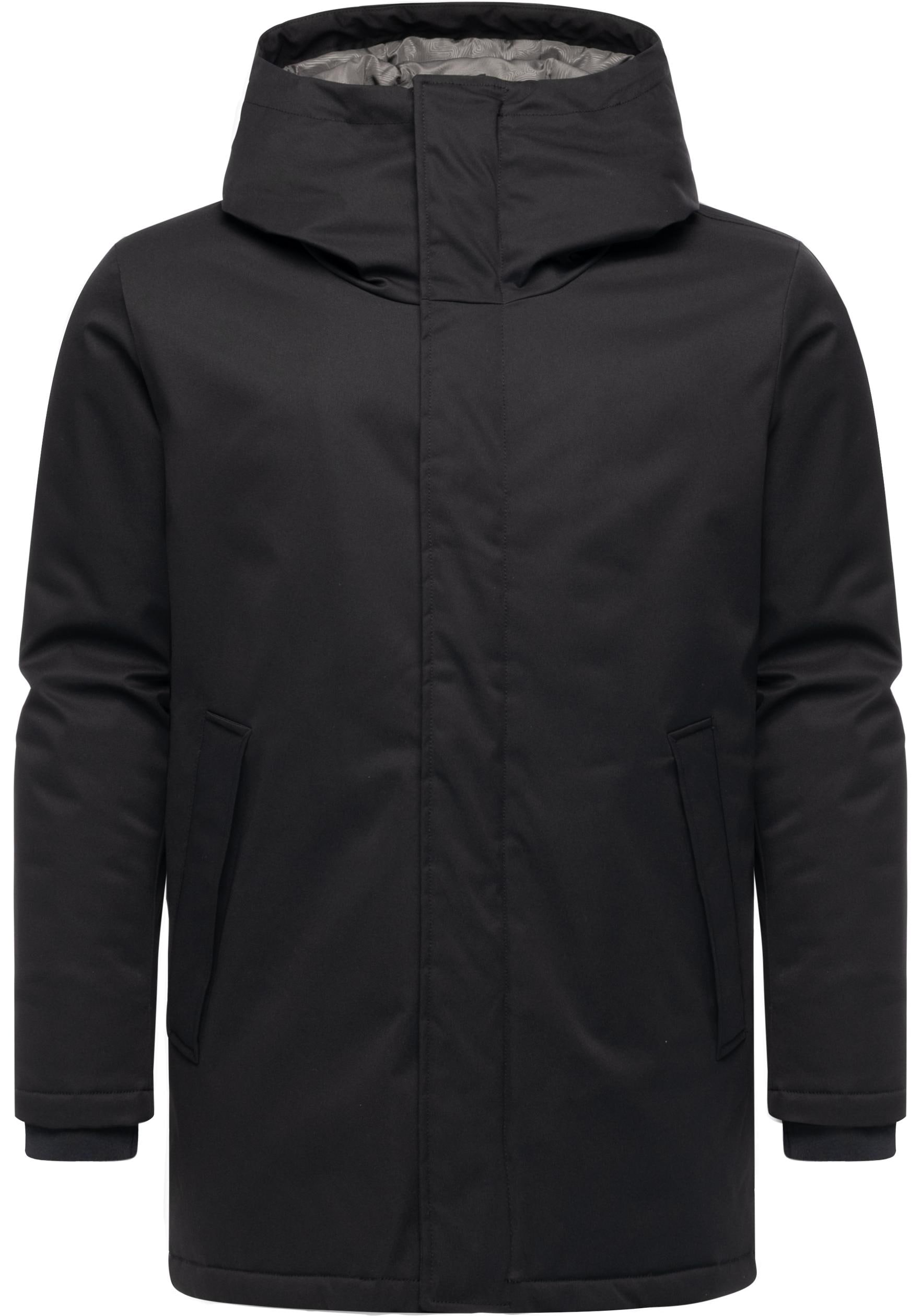 Ragwear Kurzmantel "Parcan Twill YOUMODO" wasserdichter Herren Winterparka von Ragwear