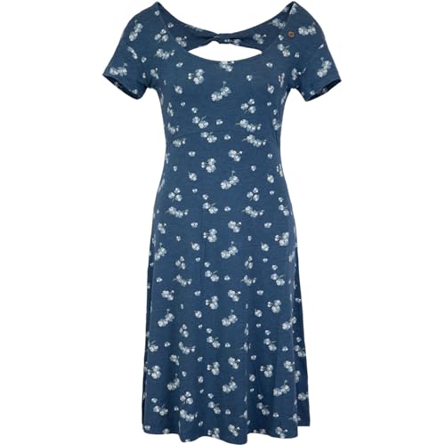Ragwear LUNNGO Dress Damen Kleid Sommer, Indigo Blue, XS von Ragwear