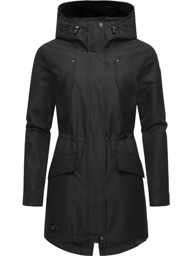 Ragwear Damen Übergangsjacke Begonia Black Gr. S von Ragwear