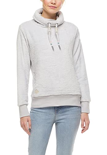 Ragwear Sweater Damen MENNY 2121-30012 Light Grey 3003 Hellgrau, Größe:S von Ragwear