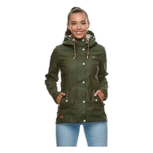 Ragwear Marge - Regenjacke, Größe_Bekleidung:XXL, Farbe:dark olive von Ragwear