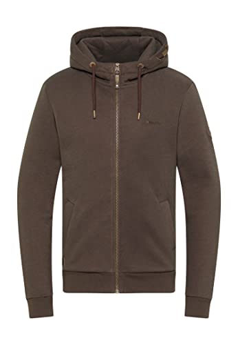 Ragwear NATE ZIP, DARK CHOCO, L von Ragwear