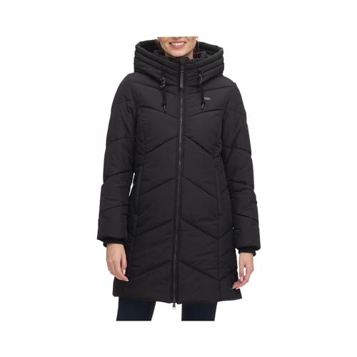 Ragwear NOVISTA Damen Frauen Mantel,Parka,Steppmantel,lange Jacke,Stehkragen,wasserdicht,Schwarz,M Ragwear NOVISTA Damen Frauen Mantel,Parka,Steppmantel,lange Jacke,Stehkragen,wasserdicht,Schwarz,M von Ragwear