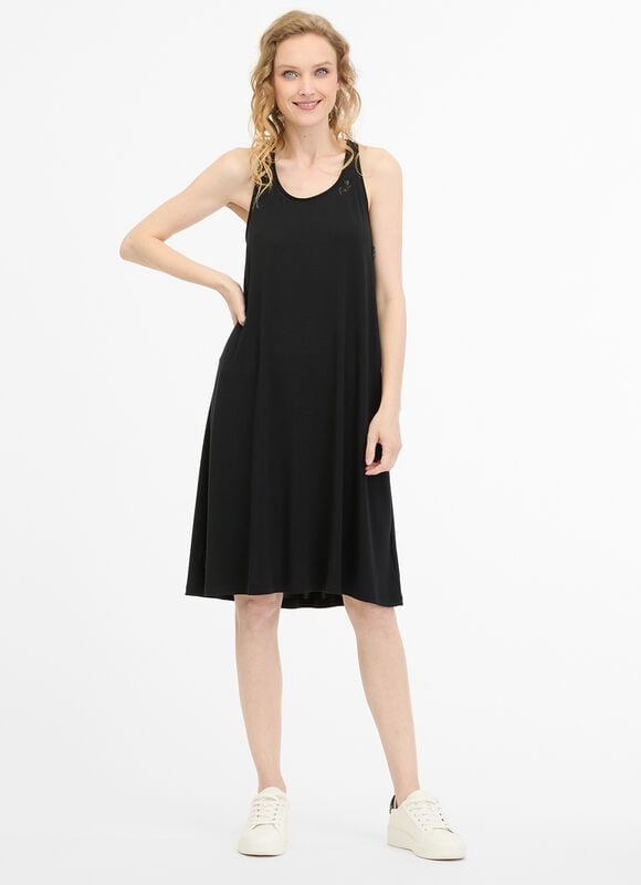 Ragwear Nairay Mittellanges Kleid schwarz in XS von Ragwear