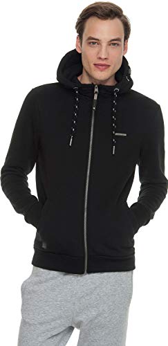 Ragwear Nate Hooded Zipper Black von Ragwear