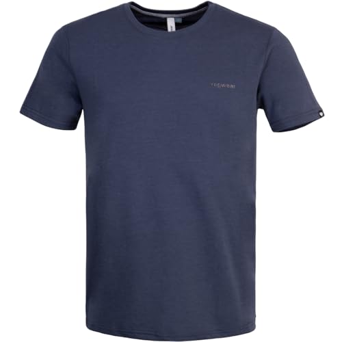 Ragwear Nedie T-Shirt Herren (DE/NL/SE/PL, Alphanumerisch, L, Regular, Regular, Navy) von Ragwear