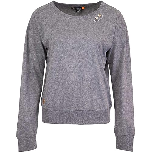 Ragwear Nerea Sweater Damen (Grey) (DE/NL/SE/PL, Alphanumerisch, M, Regular, Regular, Grey) von Ragwear