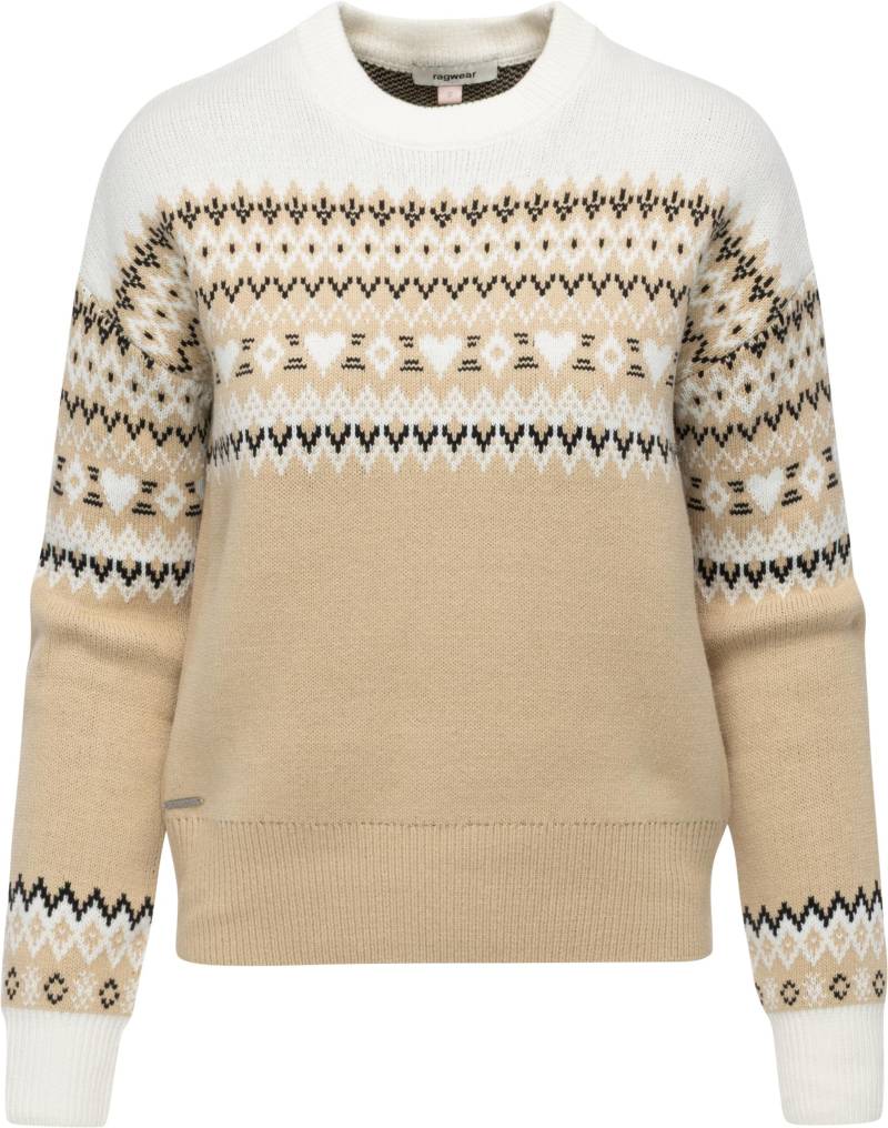 Ragwear Norwegerpullover "Oslana" Warmer Norweger Damen Strickpullover von Ragwear