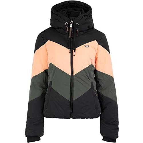 Ragwear Novva Block Jacke Damen (M, black) von Ragwear