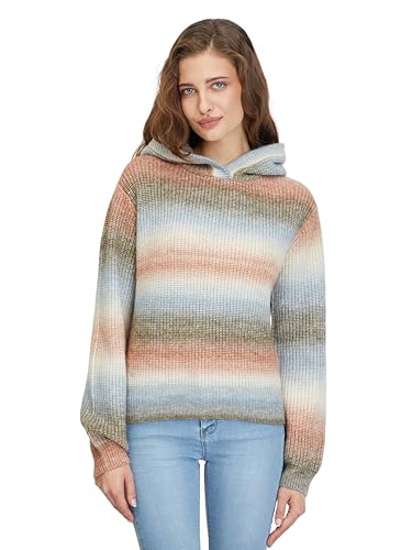 Ragwear OFINA Strickpullover mit Kapuze flauschig weicher Damen Rundhals Pullover (DE/NL/SE/PL, Alphanumerisch, S, Regular, Regular, Nude) von Ragwear