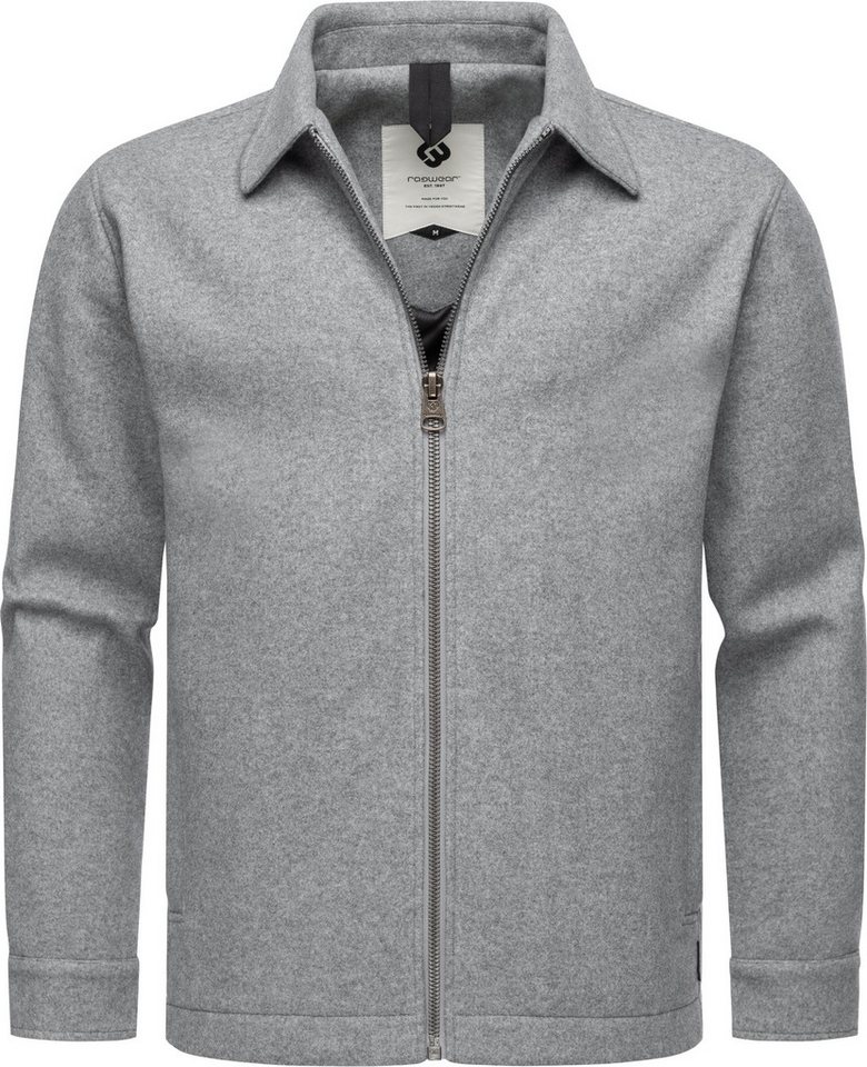Ragwear Outdoorjacke Azzte Felt stylische Herren Hemdjacke in Woll-Optik Ragwear Outdoorjacke Azzte Felt stylische Herren Hemdjacke in Woll-Optik von Ragwear