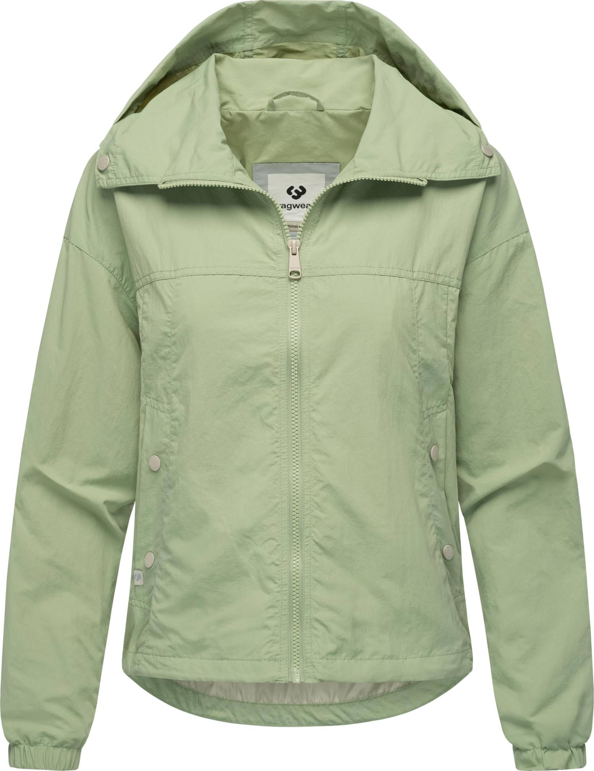 Ragwear Outdoorjacke "Cerys", mit Kapuze, kurze Damen Übergangsjacke mit verstaubarer Kapuze von Ragwear
