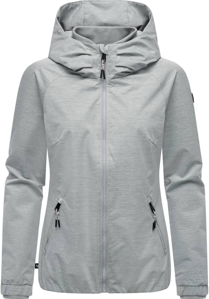 Ragwear Outdoorjacke "Dizzie Tech" mit Kapuze Wasserdichte Damen Übergangsjacke mit großer Kapuze von Ragwear
