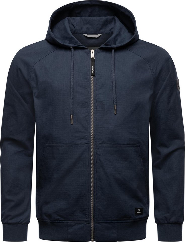 Ragwear Outdoorjacke Garoo Stylische Herren Übergangsjacke aus Ripstop-Material von Ragwear