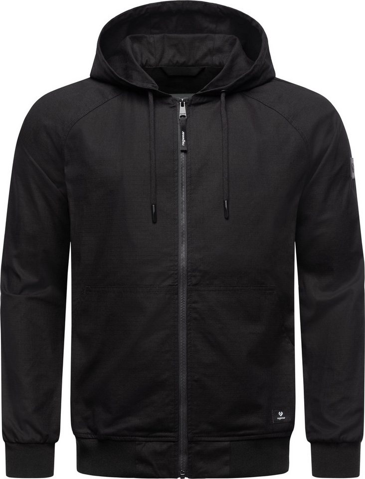 Ragwear Outdoorjacke Garoo Stylische Herren Übergangsjacke aus Ripstop-Material von Ragwear