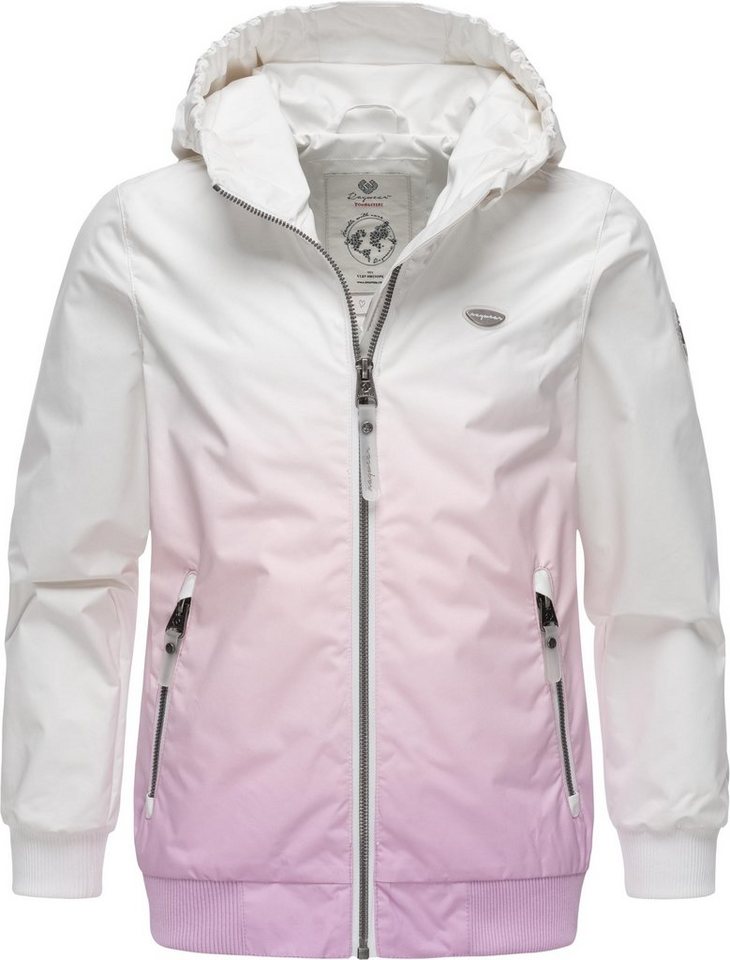 Ragwear Outdoorjacke Kristla Grade Mädchen Kapuzenjacke mit Farbverlauf von Ragwear