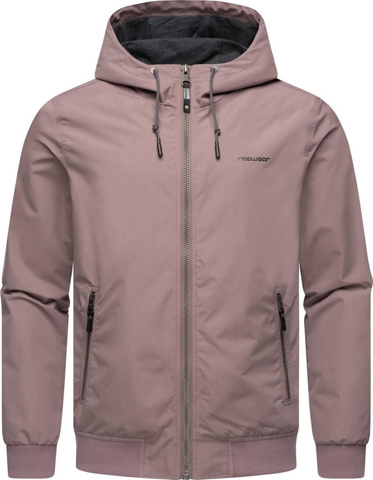 Ragwear Outdoorjacke Perci Stylische Herren Übergangsjacke mit großer Kapuze von Ragwear
