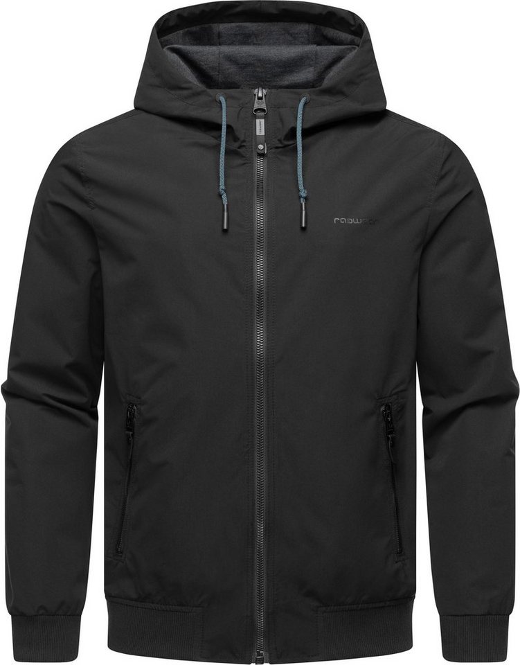 Ragwear Outdoorjacke Perci Stylische Herren Übergangsjacke mit großer Kapuze von Ragwear