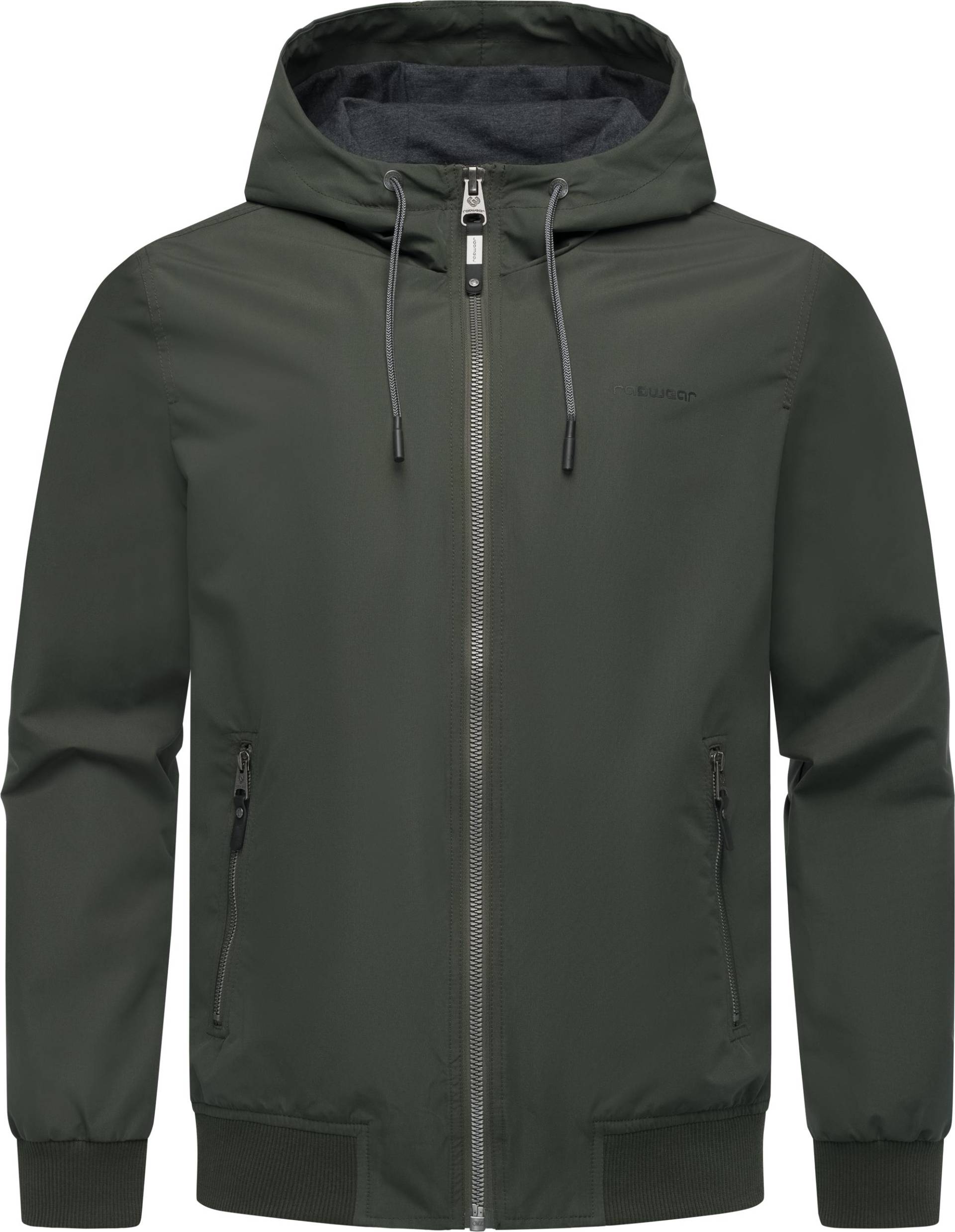 Ragwear Outdoorjacke "Perci" mit Kapuze Stylische Herren Übergangsjacke mit großer Kapuze von Ragwear