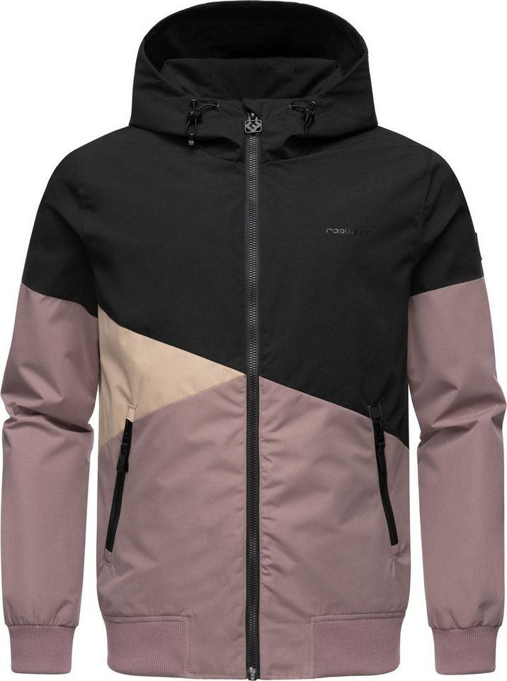 Ragwear Outdoorjacke Renad Ultraleichte Herren Übergangsjacke mit verstellbarer Kapuze von Ragwear