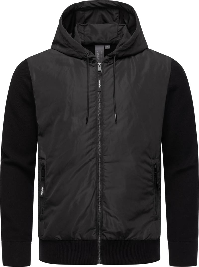 Ragwear Outdoorjacke "Ronel" mit Kapuze Leichte Herren Jacke mit weichen Strickärmeln von Ragwear