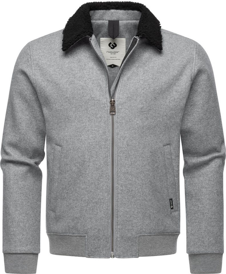 Ragwear Outdoorjacke Sivval Felt lässige Herren Jacke in Woll-Optik mit kuscheligem Kragen Ragwear Outdoorjacke Sivval Felt lässige Herren Jacke in Woll-Optik mit kuscheligem Kragen von Ragwear
