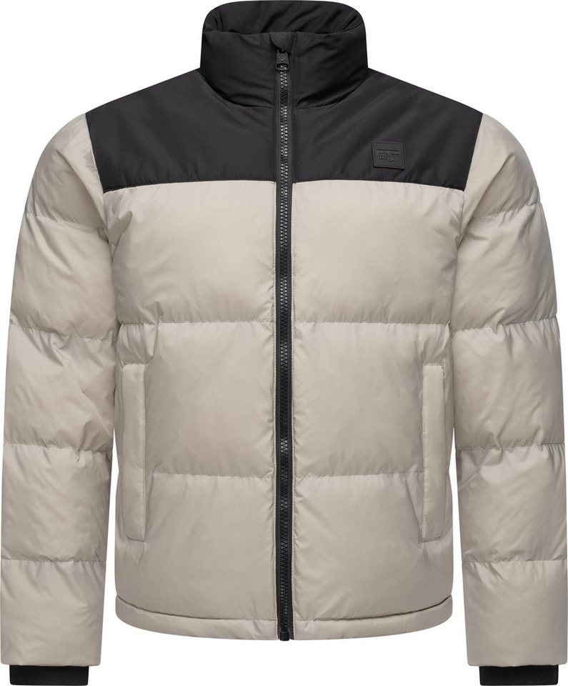 Ragwear Outdoorjacke Stafen Wasserdichte Herren Winterjacke im Retro-Look von Ragwear