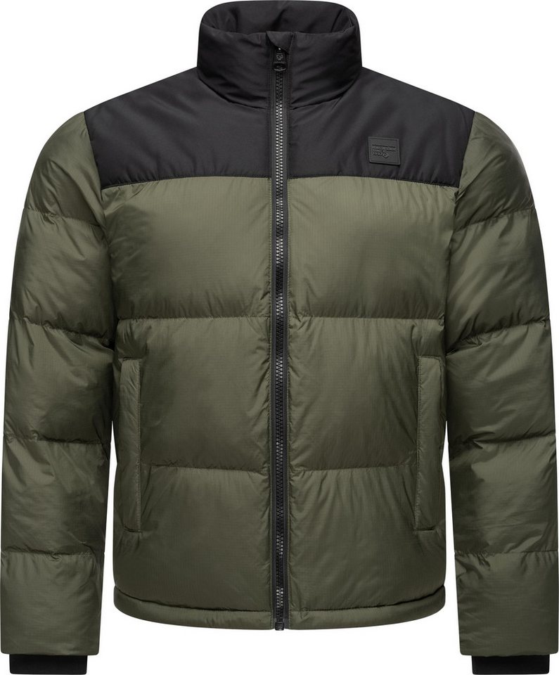 Ragwear Outdoorjacke Stafen Wasserdichte Herren Winterjacke im Retro-Look von Ragwear