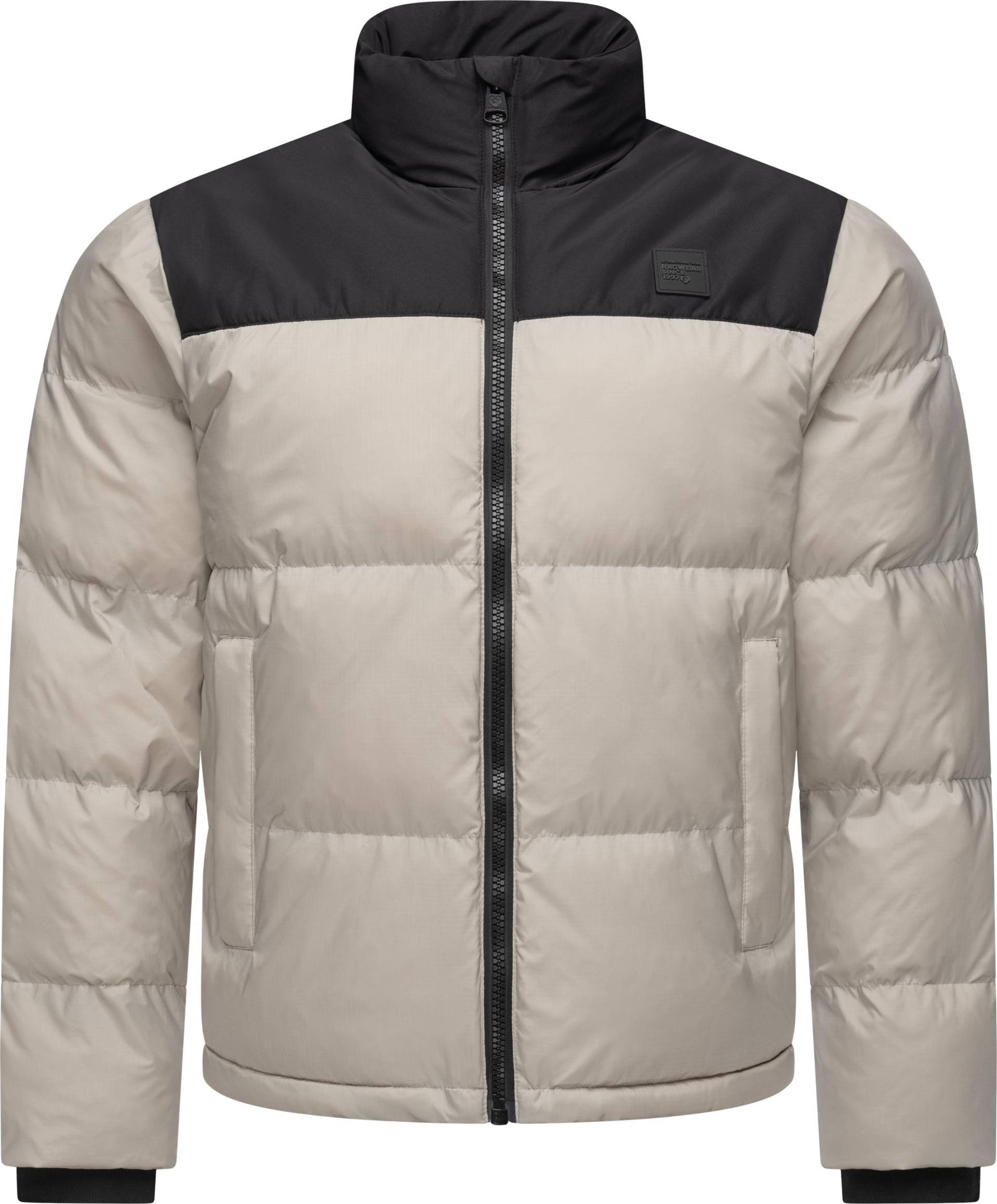 Ragwear Outdoorjacke "Stafen" ohne Kapuze Wasserdichte Herren Winterjacke im Retro-Look von Ragwear