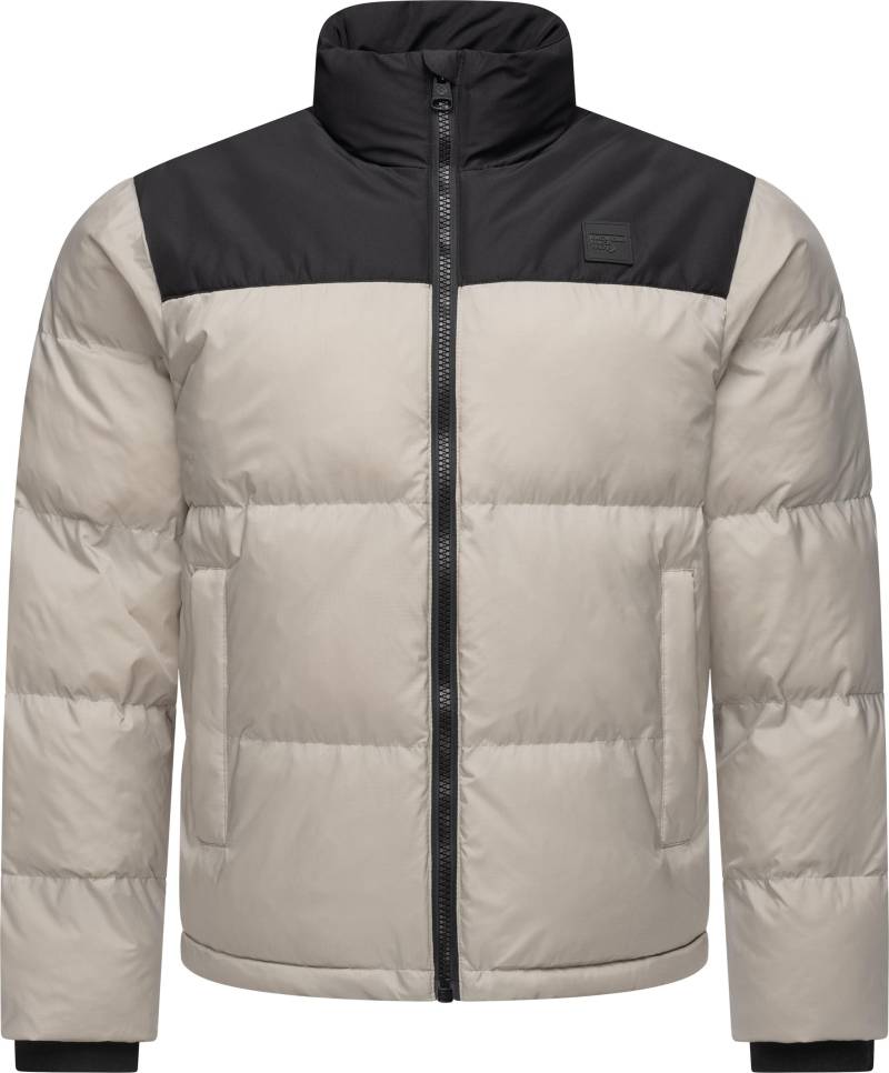 Ragwear Outdoorjacke "Stafen" ohne Kapuze Wasserdichte Herren Winterjacke im Retro-Look von Ragwear